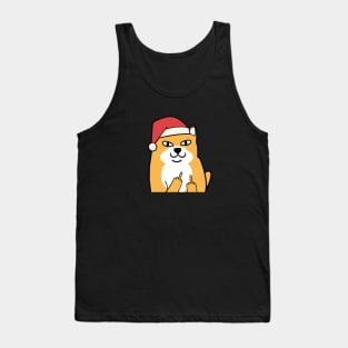 Naughty Christmas Doge Tank Top